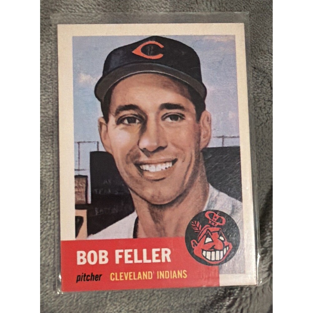 1953 Topps - Bob Feller #54